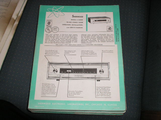 S-3000 V Tuner  Operation,Installation and Service Manual for 
Serial no. 332701 and up.